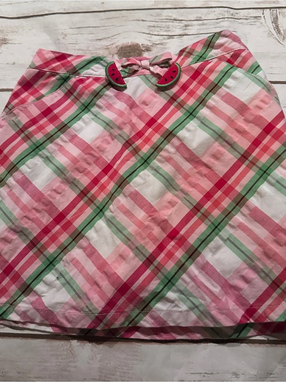 Gymboree watermelon skort 6y vguc